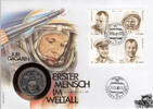 Russische F&ouml;deration 1 Rubel 1981 Numisbrief Russland 1991 - Erster Mens... 9,90 EUR  + 10,00 EUR frais d'envoi