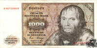   1000 Mark 1980 - Deutschland - sehr sch&ouml;n-  690,00 EUR envoi gratuit