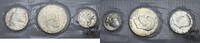 Vereinigte Staaten 1, 1/2, 1/4 Dollar Bicentennial Silber Set 1976 -