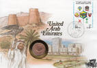 Vereinigte Arabische Emirate 5 Fils Numisbrief Vereinigte Arabische Emirate 1987 - Dubai -