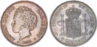 Spanien 5 Pesetas 1892 Madrid Alfonso XIII. 1886-1941 -