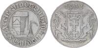 Danzig 5 Gulden 1932 Krantor Freie Stadt Danzig -