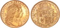 Großbritannien 5 Guineas 1693 London William III. and Mary 1689-1694 -