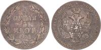 Russland 3/4 Rubel zu 5 Zloty 1840 Nikolaus I. 1825-1855 -