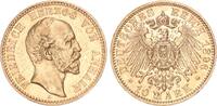 Anhalt 10 Mark 1896 Herzog Friedrich I. 1871-1904 -