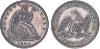 USA Half Dollar 1860 Philadelphia Seated Liberty vz+ mit schöner, alter ... 495,00 EUR  + 13,99 EUR frais d'envoi