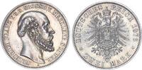Mecklenburg-Schwerin 2 Mark 1876 Großherzog Friedrich Franz II. 1842-188... 1375,00 EUR  + 10,00 EUR frais d'envoi