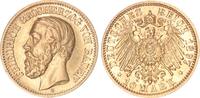 10 Mark 1897  Baden Großherzog Friedrich I. 1852-1907 vz