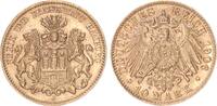 Hamburg 10 Mark 1906 Freie und Hansestadt Hamburg vz-st 550,00 EUR  + 10,00 EUR frais d'envoi