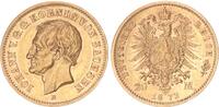 Sachsen 20 Mark 1873 König Johann 1854-1873 -