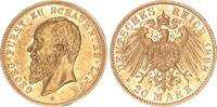 20 Mark 1898  Schaumburg-Lippe Fürst Albrecht Georg 1893-1911 vz