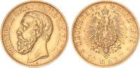 Baden 10 Mark 1878 Großherzog Friedrich I. 1852-1907 -