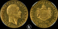 ALBANIA 20 Franga Zog I 10th Anniversary of Reign -