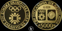 YUGOSLAVIA G5000 D SARAJEVO OLYMPICS -