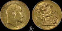 G.BRITAIN 2 pounds 1902 Edward VII NGC AU 55 2500,00 EUR  + 35,00 EUR frais d'envoi