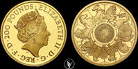 G.Britain 200 pounds 2021 Queen's Beasts Completer NGC PF 70 ULTRA CAMEO 40000,00 EUR  + frais d'envoi