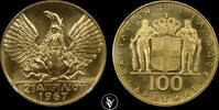 Greece 100 Drachmai 1967(70) Revolution Regime of the Colonels MS69 NGC 7500,00 EUR  + 35,00 EUR frais d'envoi