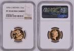 G.BRITAIN 1 sovereign 1996 Elizabeth II proof 3rd Portrait NGC PF 70 ULT... 1800,00 EUR  + 35,00 EUR frais d'envoi