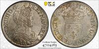 France - Louis XIV - 1/2 ecu 1654 A - PCGS MS62 - TOP POP -