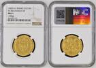FRANCE Charles VI - Ecu d'or à la couronne - Paris -NGC MS 61 -
