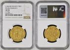 France - Charles V - Franc à pied - NGC AU58 -