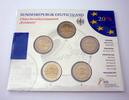 Deutschland, BRD, Germany 5 x 2 Euro Gedenkmünzen Set (A,D,F,G,J) - Bundesrat -