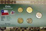 Chile Kursmünzensatz - Südamerika -
