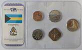Bahamas 56 Cents Kursmünzensatz/ Mixsatz - Kursmünzensätze der Welt (Bahamas) -