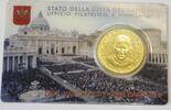 Vatikan, Vatikanstadt 50 Cent 2015 Papst Franziskus ST in Coincard 5,00 EUR  + 15,00 EUR frais d'envoi