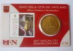 Vatikan, Vatikanstadt 50 Cent 2017 Papst Franziskus ST im Blister 15,00 EUR  + 15,00 EUR frais d'envoi