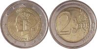 Belgien Belgium Belgie 2 Euro 75 Jahre Königin Elisabeth Internationaler Musik Wettbewerb -