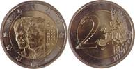 Luxemburg 2 Euro Großherzog Henri - 90. Jahrestag der Thronbesteigung Großherzogin Charlotte -