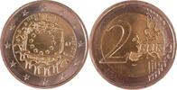 Niederlande 2 Euro 30 Jahre Europäische Flagge -