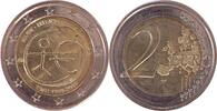 Belgien, Belgium, Belgie 2 Euro 10 Jahre Europäische Währungsunion -