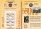 Deutschland, BRD, Germany 10 Euro 2006 Numisblatt 4/2006 - 650 Jahre Stä... 17,00 EUR prix TTC + 15,00 EUR frais d'envoi