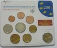 Deutschland, BRD, Germany 5,88 Euro Euro-Kursmünzensatz + 2 Euro Gedenkmünze Saarland -