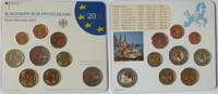 Deutschland, BRD, Germany 5,88 Euro Euro-Kursmünzensatz + 2 Euro Gedenkmünze Nordrhein-Westfalen -
