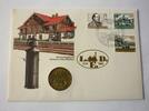 Deutschland/ DDR 5 DDR Mark Numisbrief -Transportwesen- 150 Jahre Ferneisenbahn in Deutschland (Saxonia) -