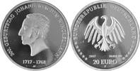 Deutschland, BRD, Germany 20 Euro 2017 (F) 300. Geburtstag Johann Joachi... 25,00 EUR prix TTC + 15,00 EUR frais d'envoi