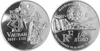 Frankreich, France 1/4 Euro 300. Todestag von Sébastien Le Prestre de Vauban -
