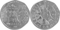 Österreich, Austria 5 Euro 10 Jahre Österreich als Mitglied der Europäischen Union Beethoven / Europahymne -