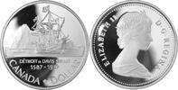 China/ Volksrepublik 1 Dollar 400. Jahrestag der dritten Expedition von John Davis ins Nordpolarmeer -