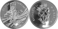 Kanada, Canada 1 Dollar 100. Jahrestag der Entdeckung der Silbervorkommen von Cobald in Ontario -