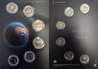 Deutschland 6x5 Euro Münzset im Blister - Die Deutschen 5-Euro-Münzen mit Polymer-Ring (Planet Erde) -