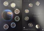 Deutschland 6x5 Euro Münzset im Blister - Die Deutschen 5-Euro-Münzen mit Polymer-Ring (Planet Erde) -