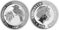 Australien 1 Dollar 1 oz Kookaburra P20 (Jägerliest auf Akazienzweig) -