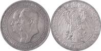 Deutschland/ Kaiserreich Preußen 3 Mark Wilhelm II. 1888 - 1918 100 Jahre Universität Breslau -