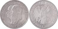 Deutschland/ Kaiserreich Preußen 3 Mark Wilhelm II. 1888 - 1918 100 Jahre Universität Breslau -