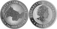 Australien 1 Dollar 1 oz Australian Nugget (Welcome Stranger 1869) -
