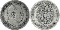 Deutschland/ Kaiserreich Preu&szlig;en 2 Mark 1876 (A) Wilhelm I. 1861 - 1888 ... 27,00 EUR  + 15,00 EUR frais d'envoi